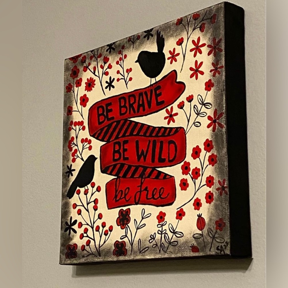 Custom handmade canvas painting